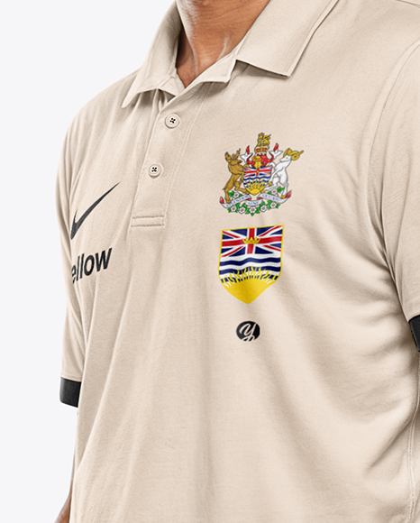 Indian Man Wearing Full Cricket Kit with Bat Mockup