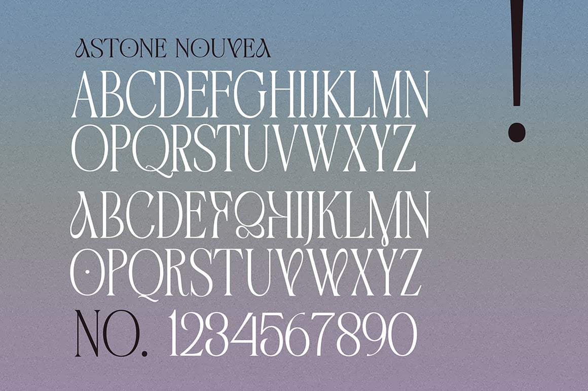 Astone Nouvea Font