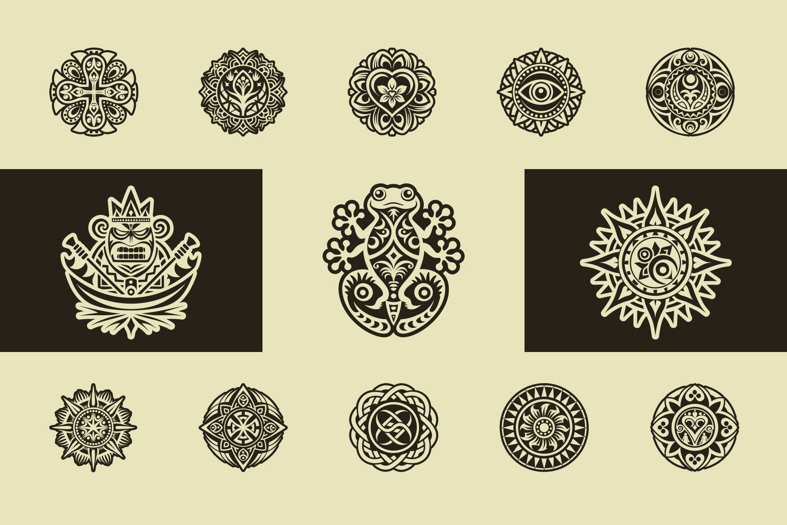 Polynesian Tattoo Symbols