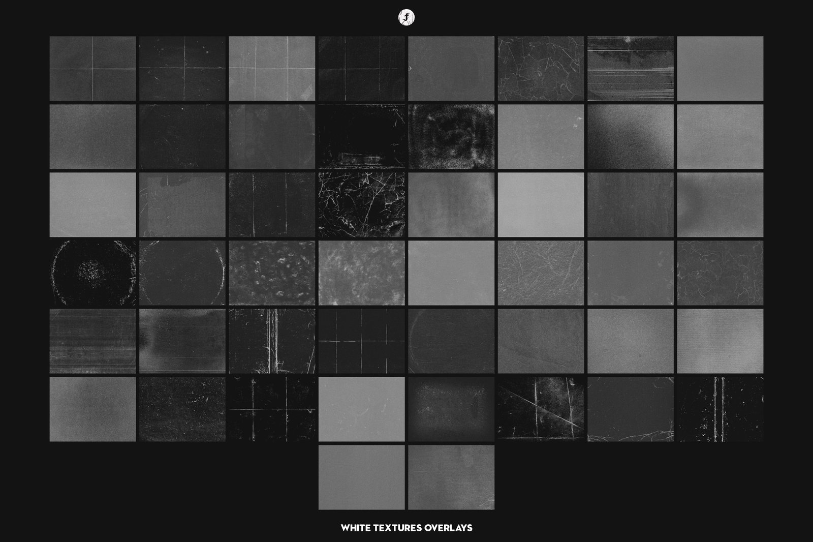 100 White Textures Overlays