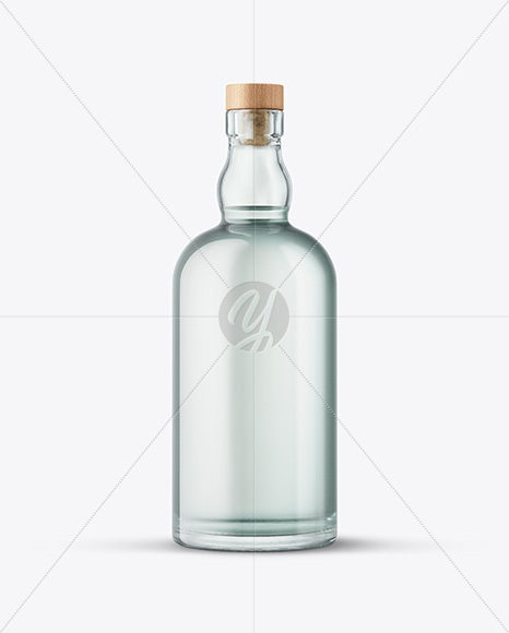 Dry Gin Bottle Mockup