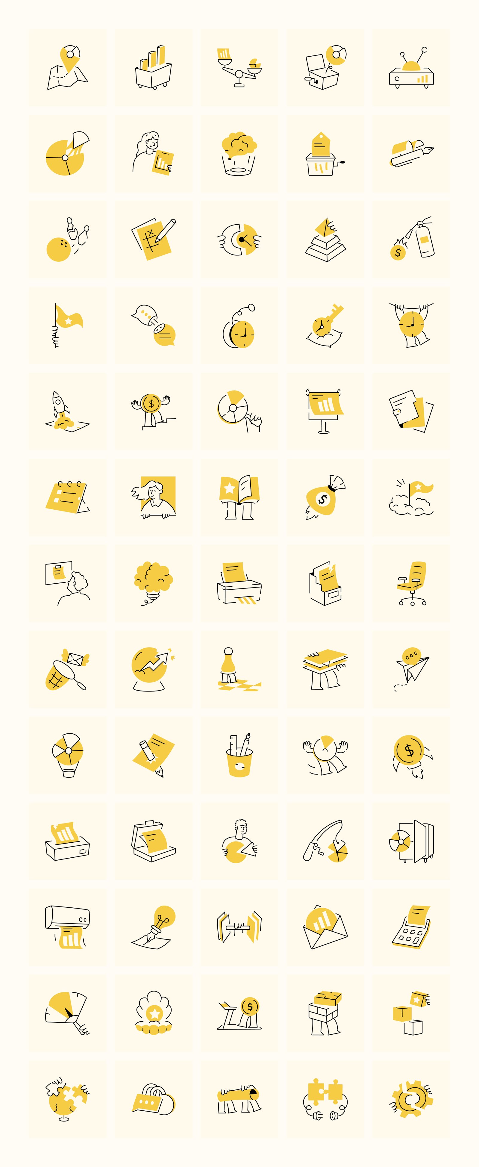 Progress and Success Illustrations