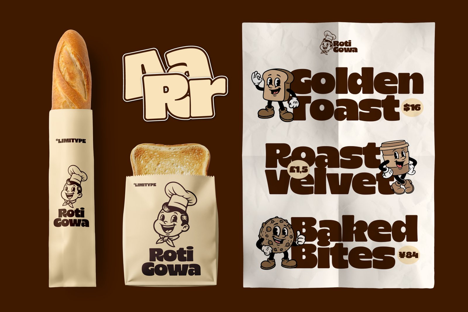 Rotio - Bold Font