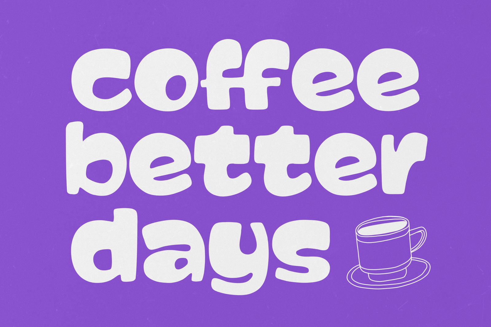 Chubby Gum - A Playful Chunky Display Font