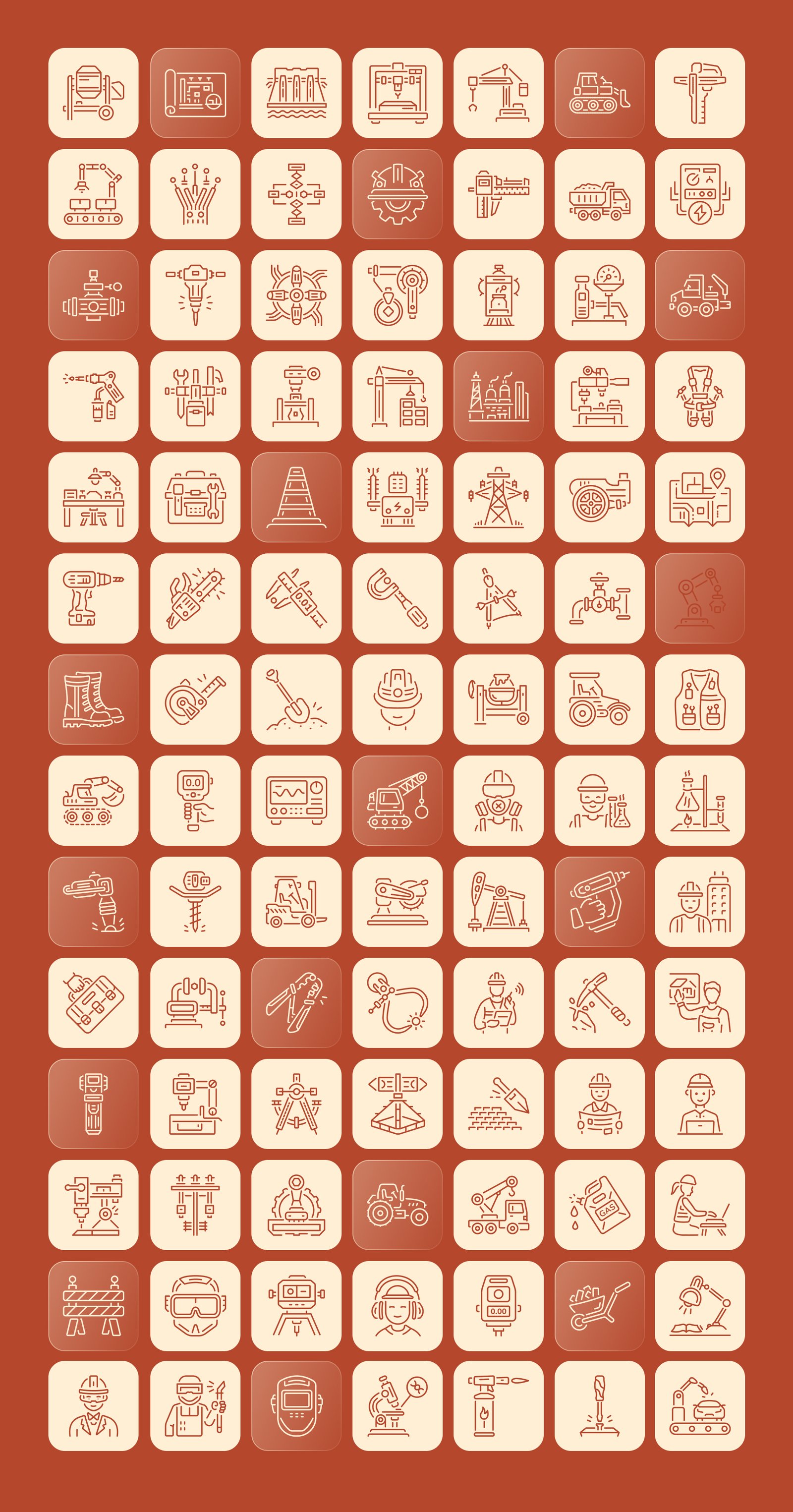 Engineering Icon Set