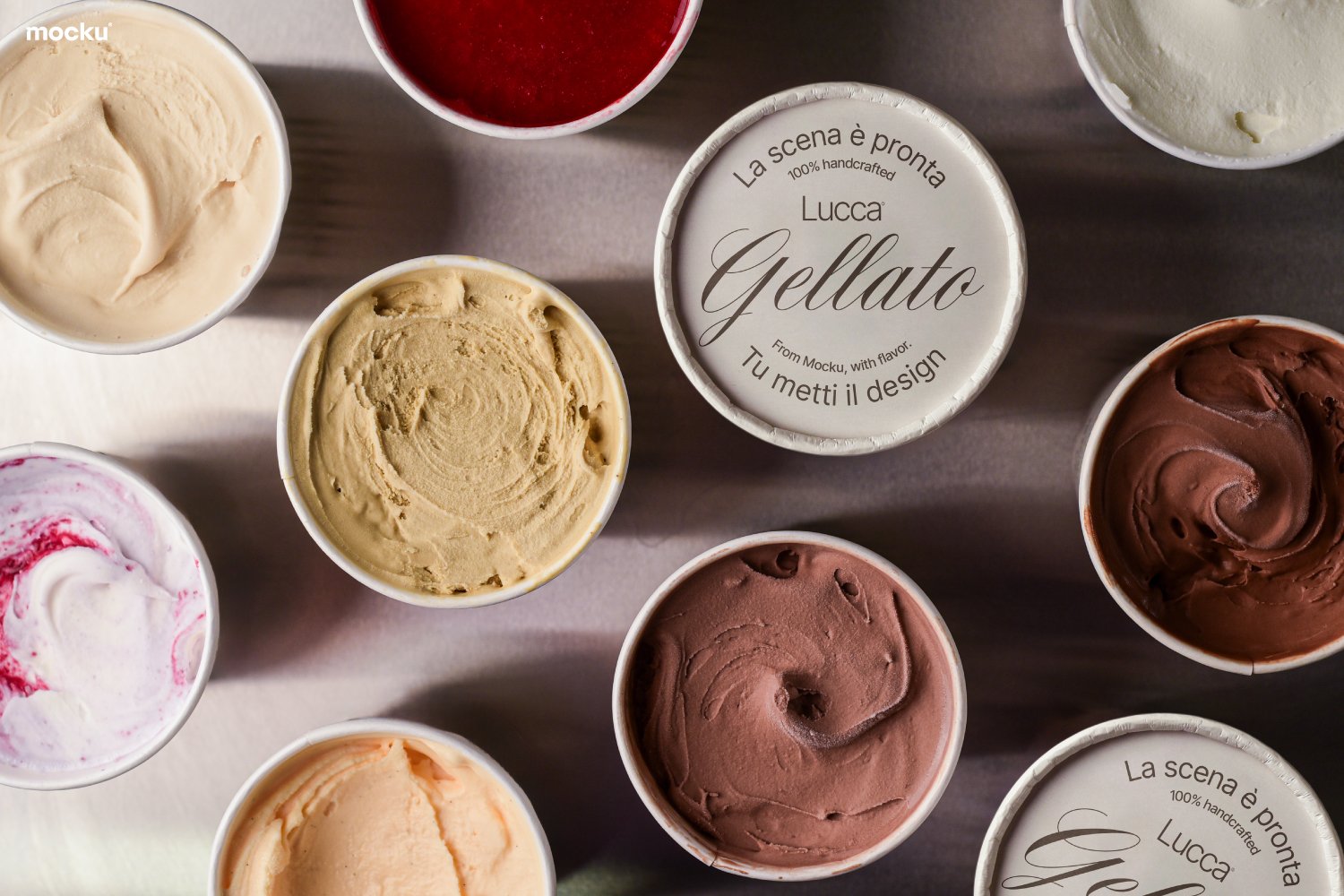 Gelato Branding Mockup Set