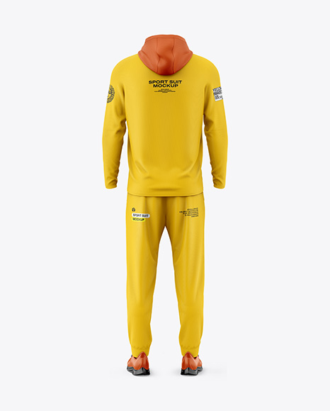 Men's Sport Suit Mockup
