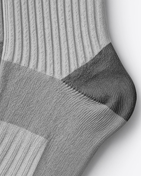 Pair of Socks Mockup