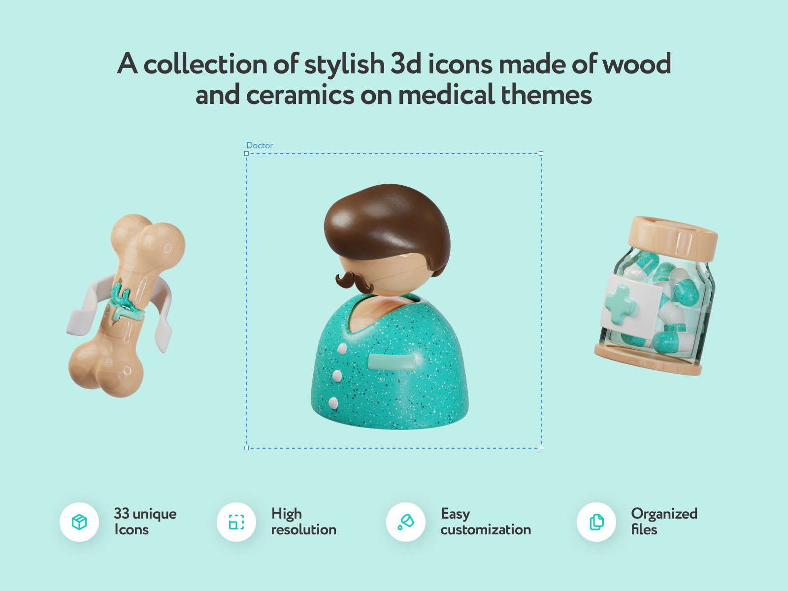 Medwoo Medical 3D Icons