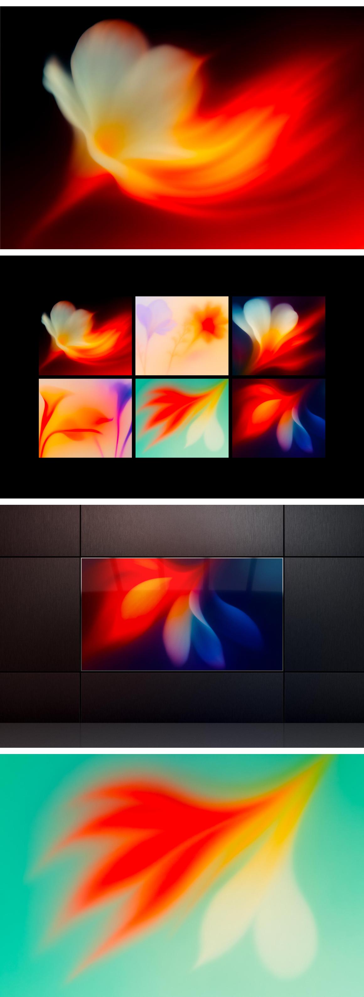 Gradient Dreams Abstract Backgrounds