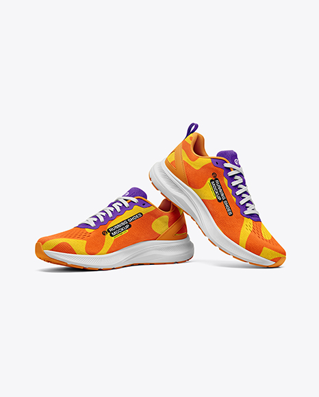 Pair Of Running Shoes Mockup - Shoe mockups
