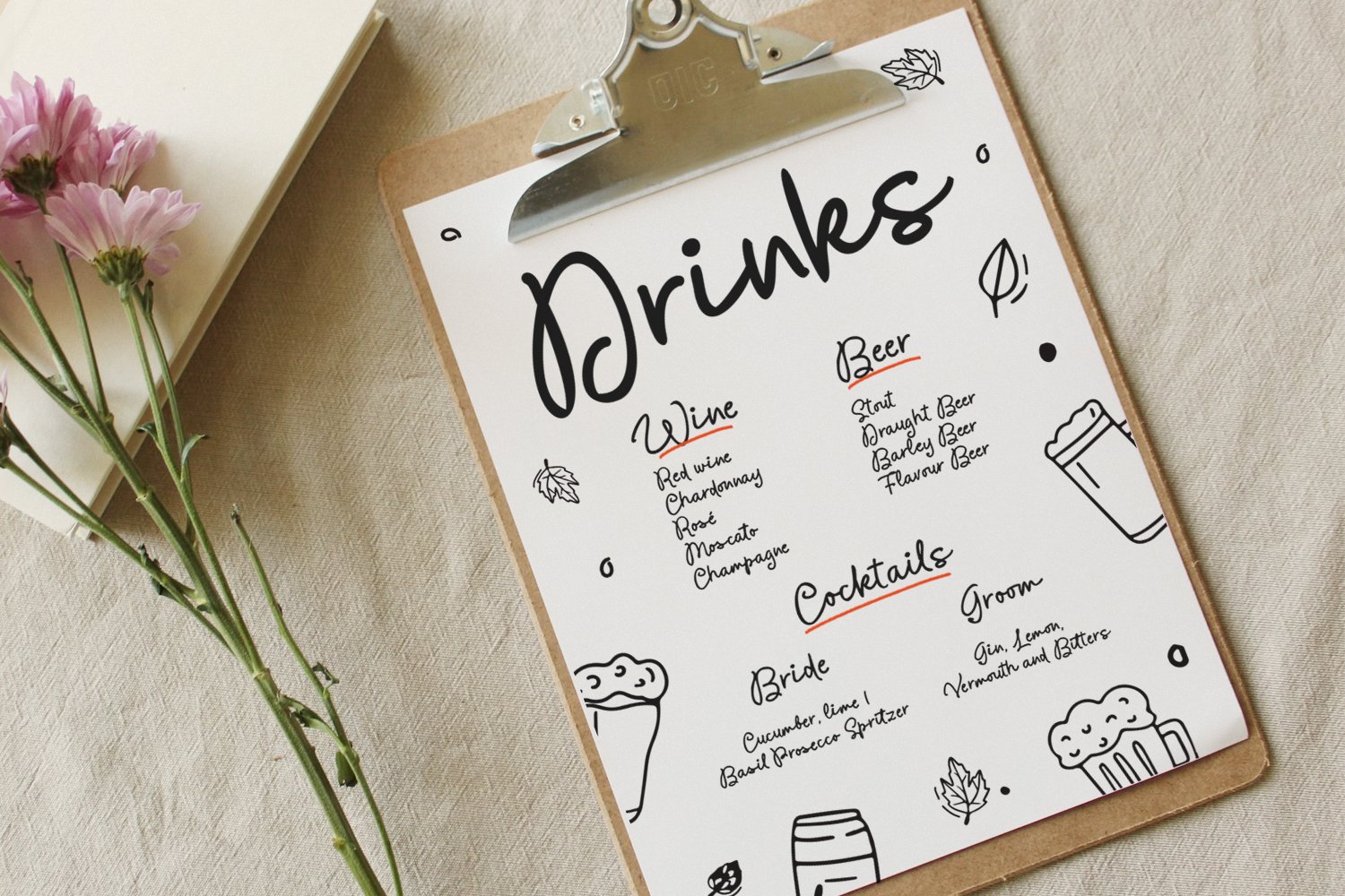 Blower Cerita - a handwritten font