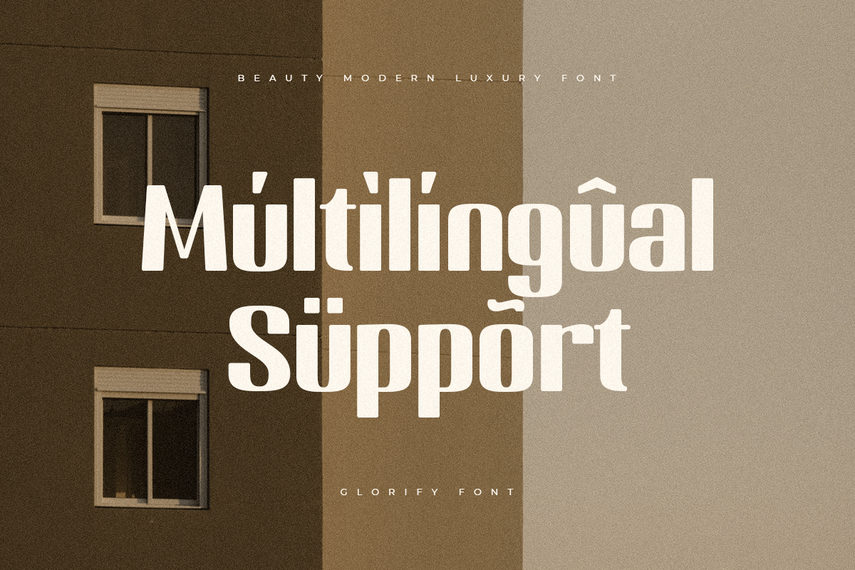 Glorify - Beauty Modern Luxury Font