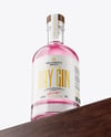 Dry Gin Bottle Mockup