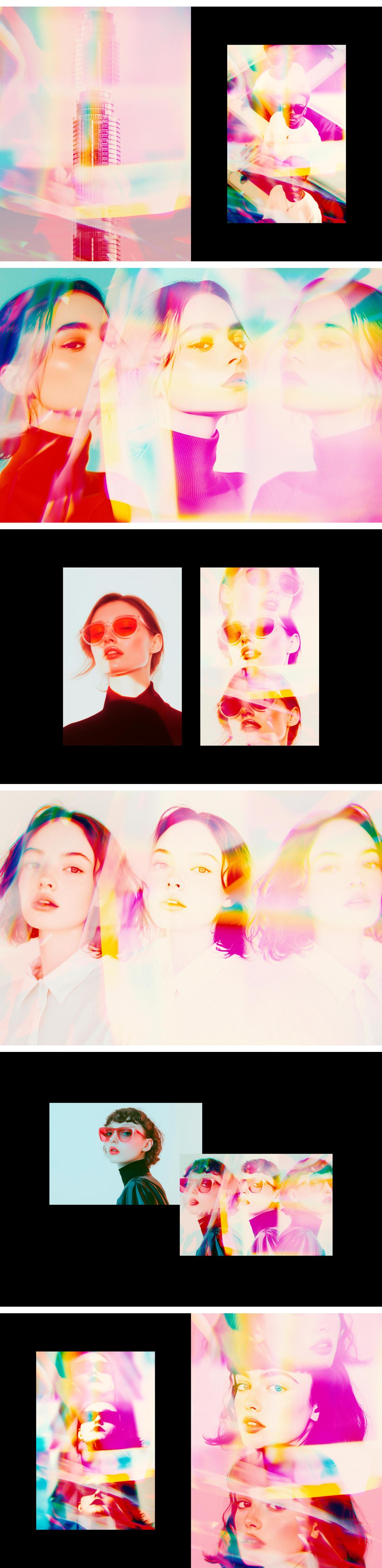 Prismatic Lens Effect