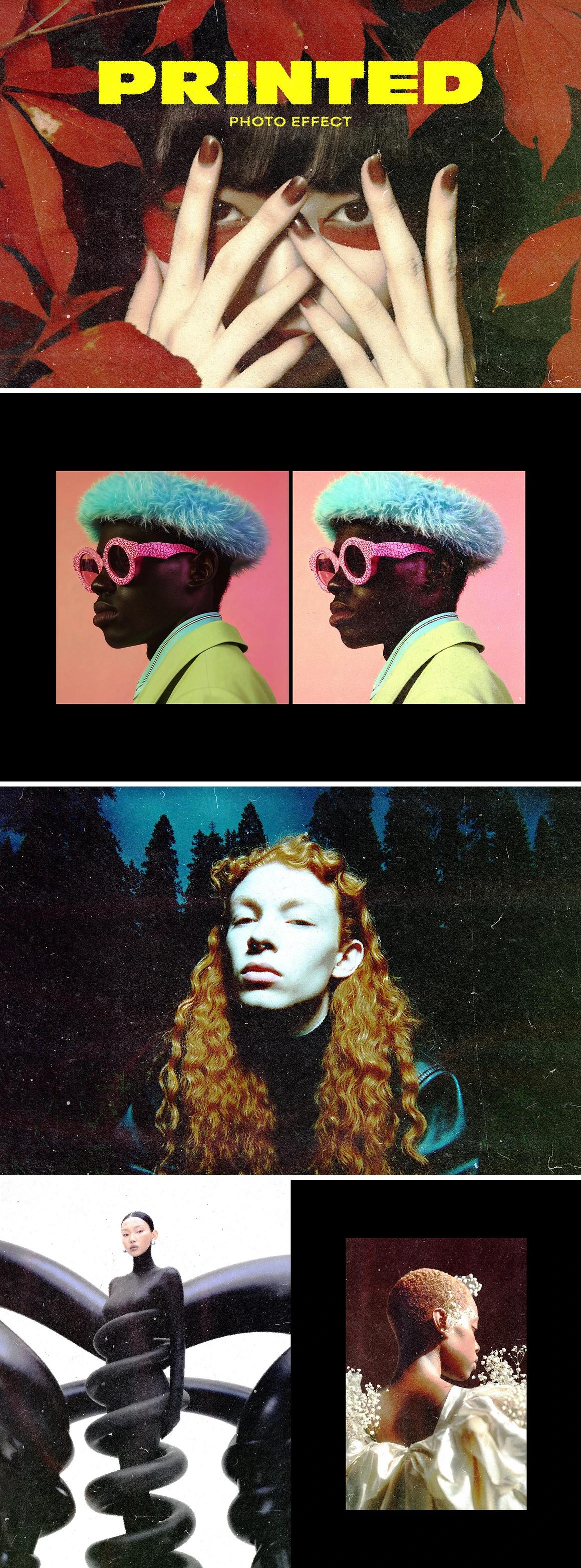 Retro Printed Effect Bundle