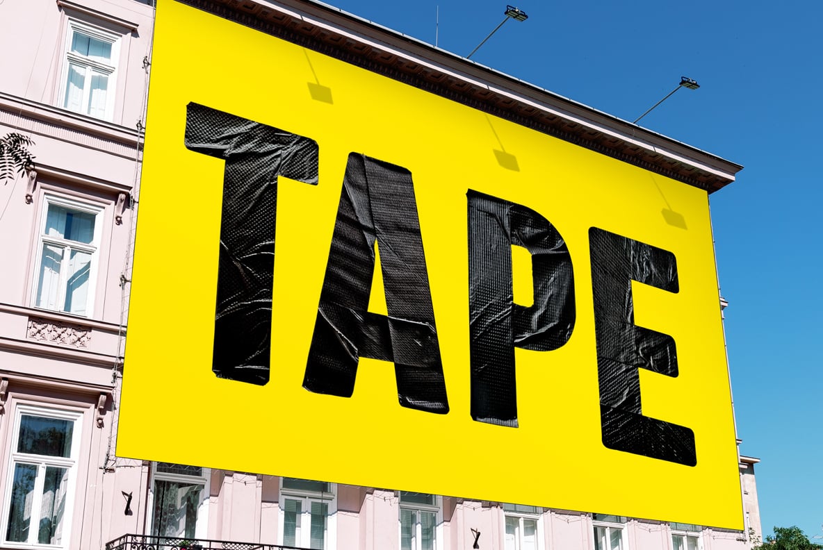 Tape Craft Font