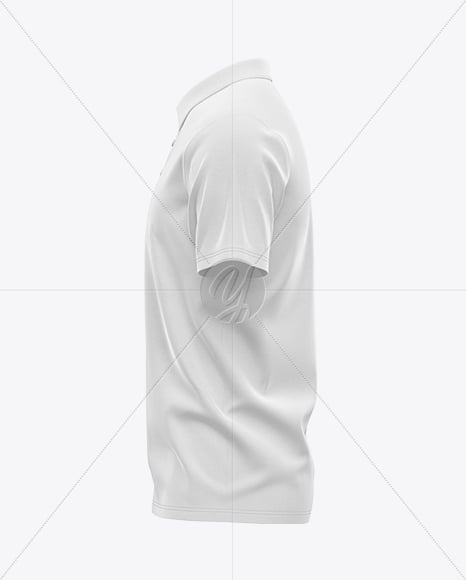 Men's Casual Polo Shirt Mockup