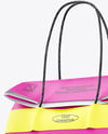 Matte Paper Shopping Bag Mockup