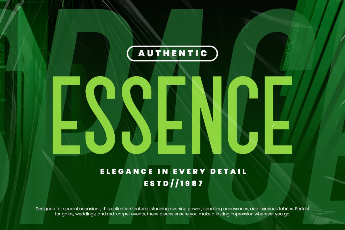 Mandey - Modern Condensed Family Font