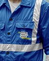 Man Wearing a Working Overalls Mockup