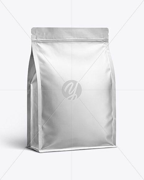 Metallic Food Bag Mockup