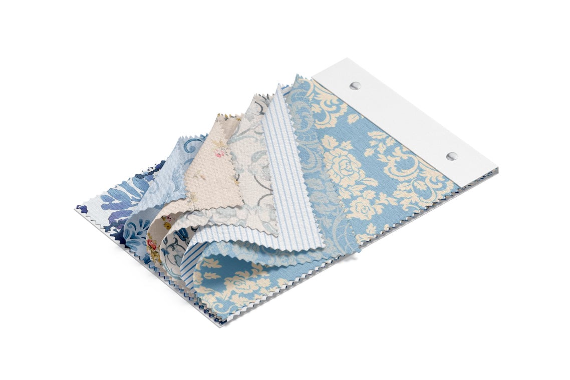 Fabric Swatch Catalog Mockup