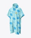 Towel Poncho Mockup