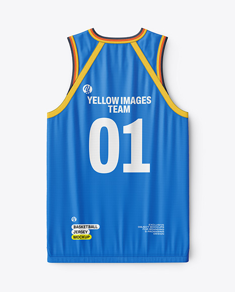 Basketball Jersey Mockup - Mesh jersey mockup