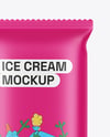 Matte Flow Pack W/ Ice Cream Mockup