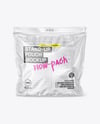 Clear Plastic Stand-Up Pouch Mockup