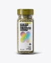 Glass Jar with Herbes de Provence Mockup