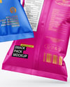 Matte Snack Bags Mockup