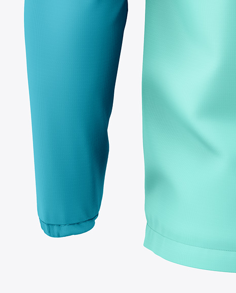 Men's Windbreaker Jacket Mockup