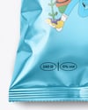 Metallic Snack Package Mockup
