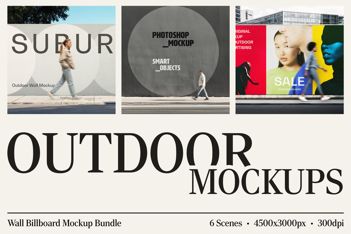 Billboard Advertising Mockup Bundle