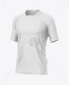 Soccer Jersey Mockup - Half Side View