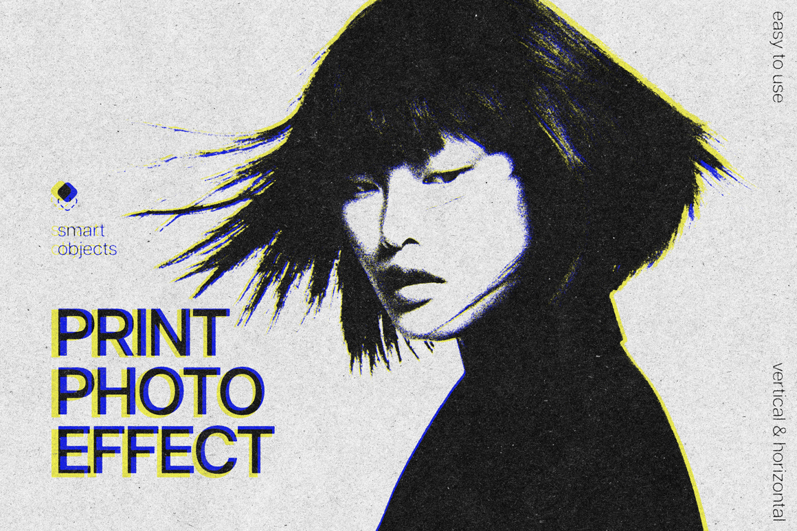 Risoprint Photo Effect