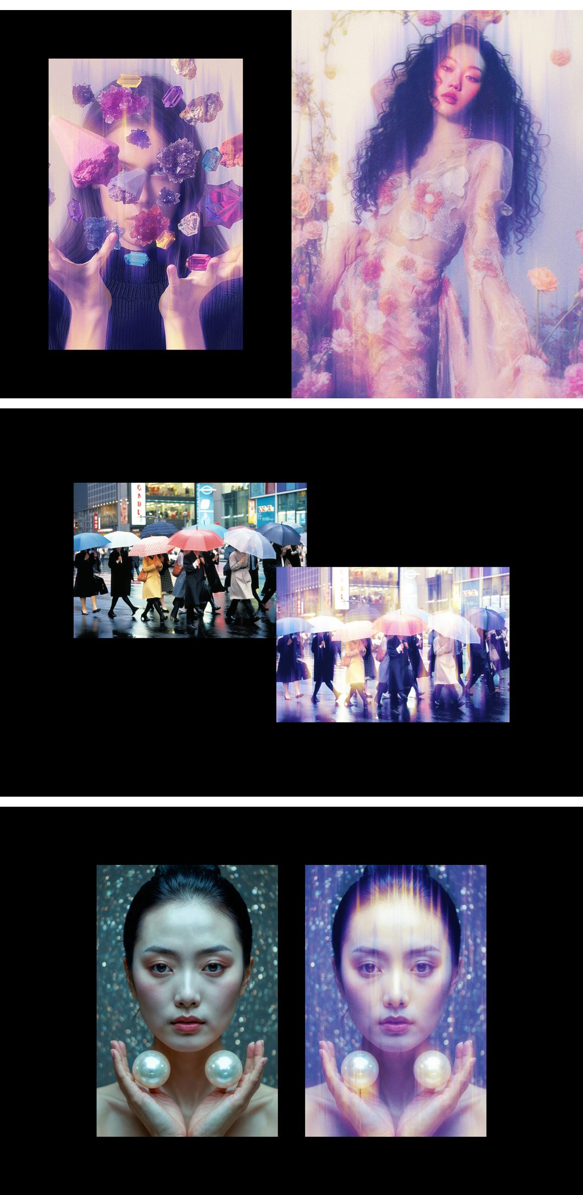 Vertical Blurred Motion Photo Effect