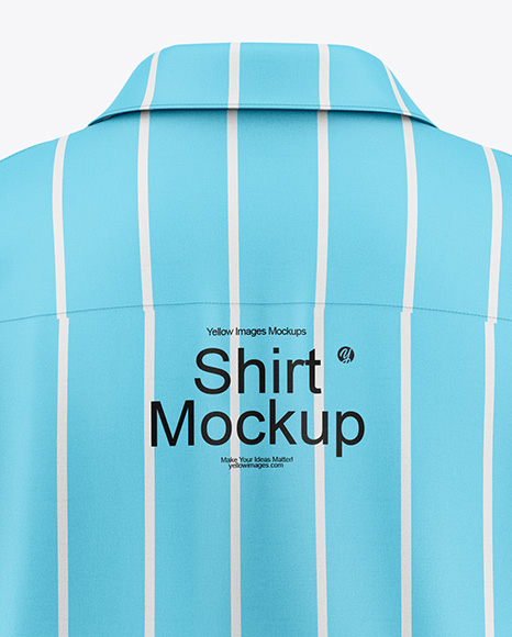 Women's Long Sleeve Shirt Mockup - Back View