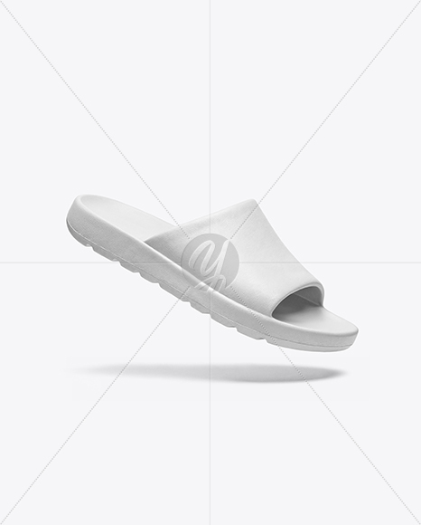 Floating Slide Sandal Mockup