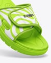 Floating Velcro Slide Sandal Mockup
