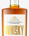Whiskey Bottle Mockup