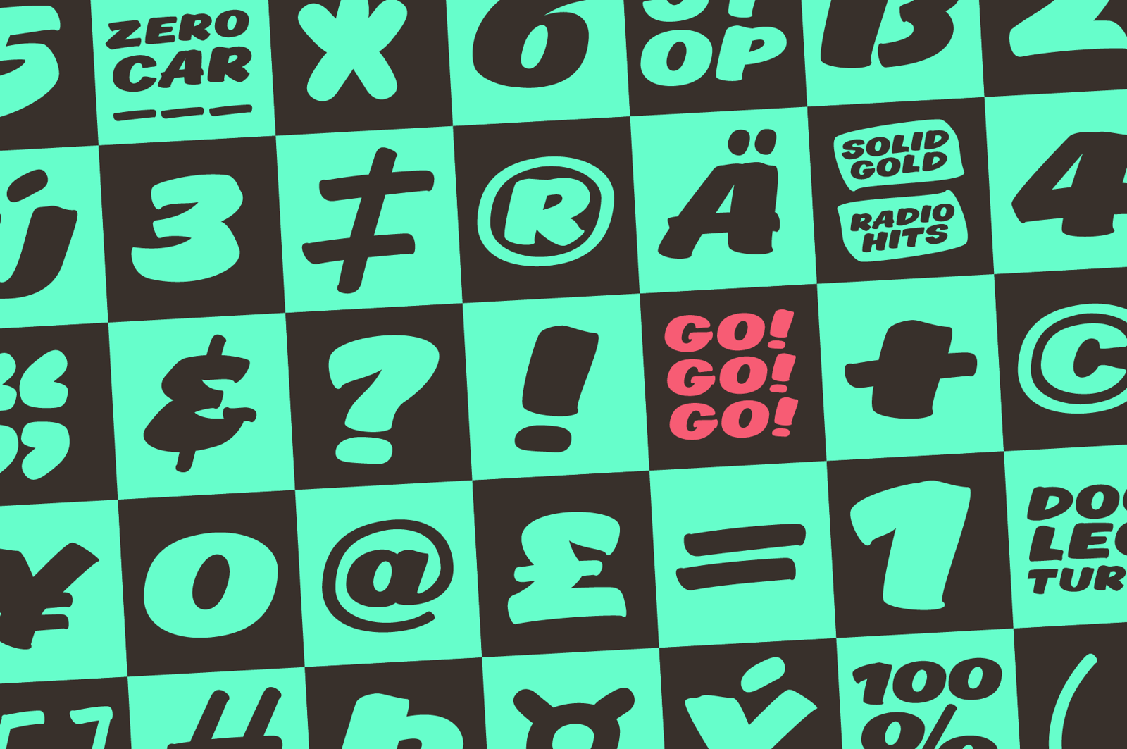 Victory Lane – A Brush Font for Race Car Livery and Signage