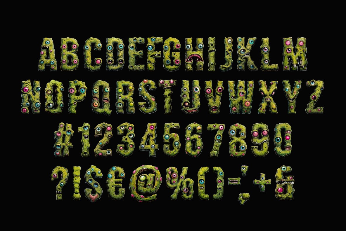 Comic Monster Font