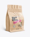 Kraft Paper Coffee Bag Mockup
