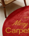 Carpet Near the Christmas Tree Mockup