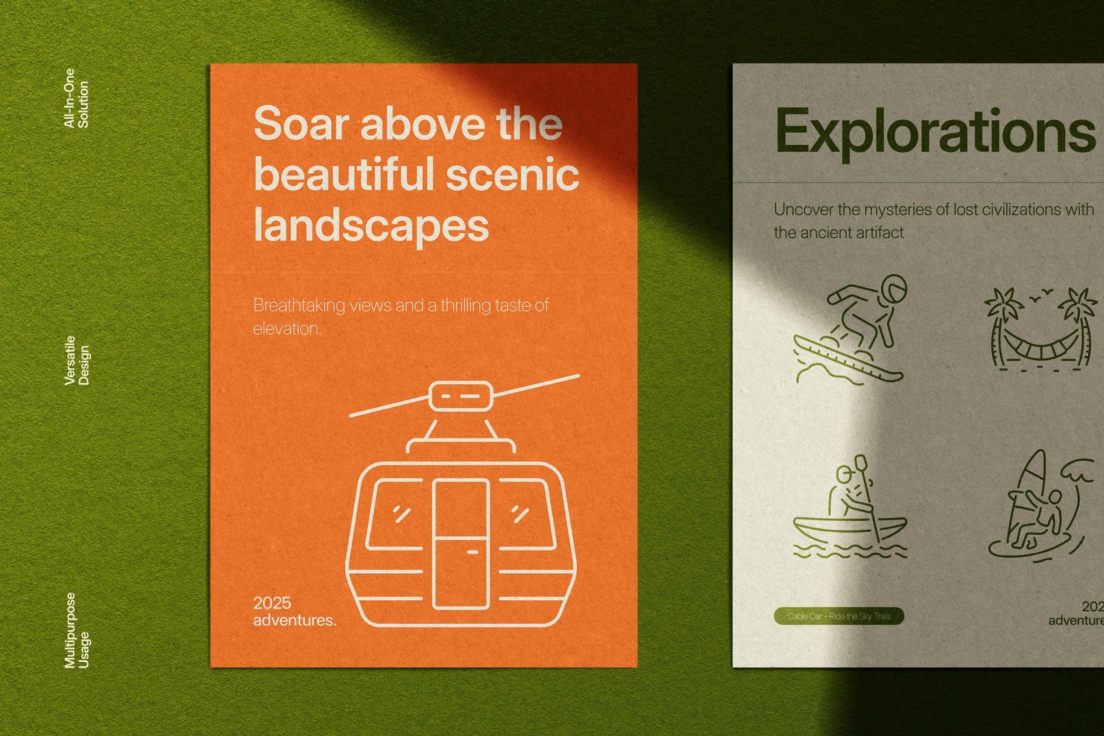 Adventure and Exploration Icon Set