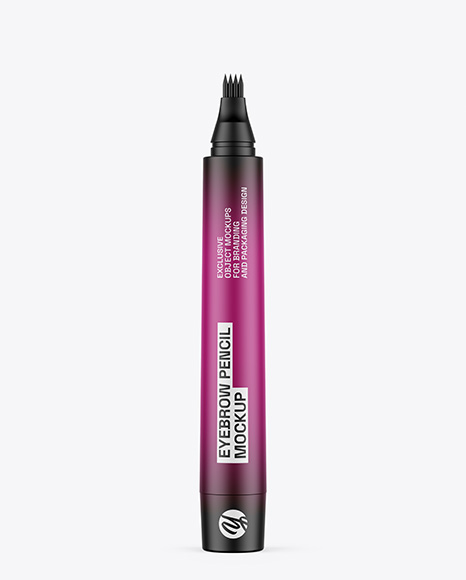 Matte Eyebrow Pencil Mockup