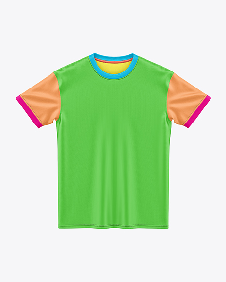 Crew Neck T-Shirt Mockup